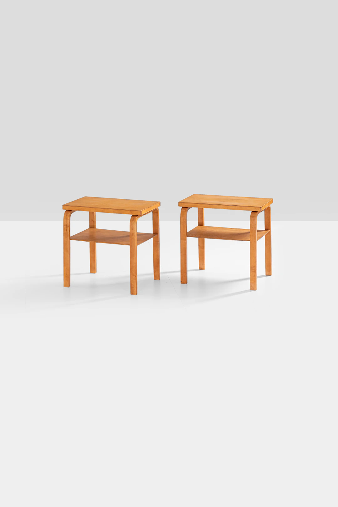 xx Alvar Aalto (1898-1976) Pair of side tables