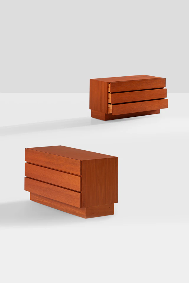 xx Ilmari Tapiovaara (1914-1999) Pair of consoles
