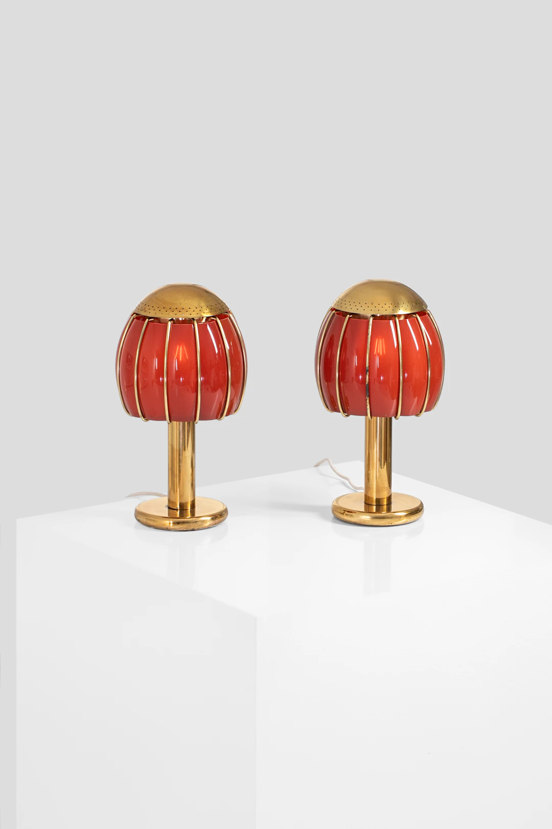 xx Metallimestarit (Edited by, 20th c.) Pair of table lamps
