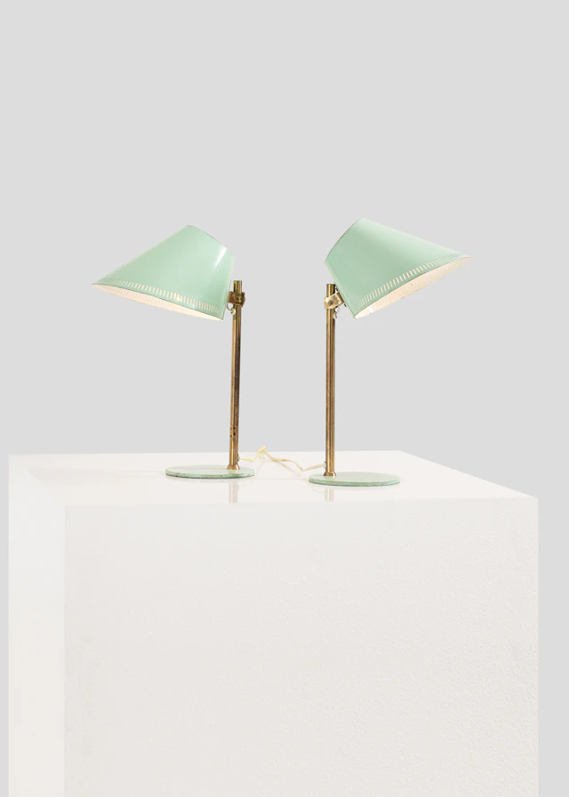 xx Paavo Tynell (1890-1973) Pair of table lamps, model no. 9227