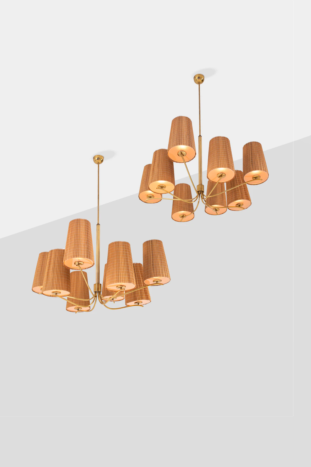 xx Paavo Tynell (1890-1973) Pair of pendant lights