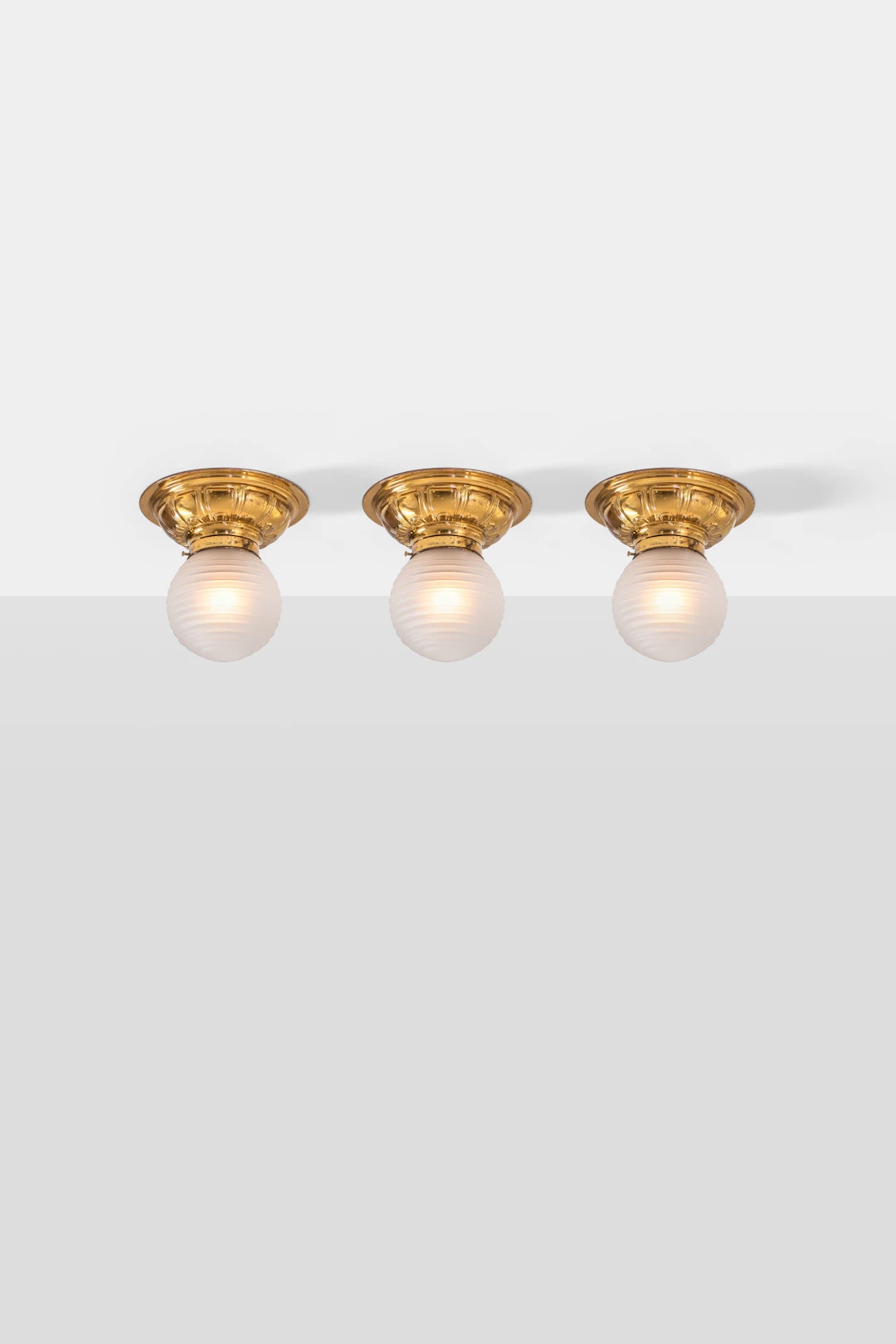 xx Paavo Tynell (1890-1973) Set of three ceiling lamps
