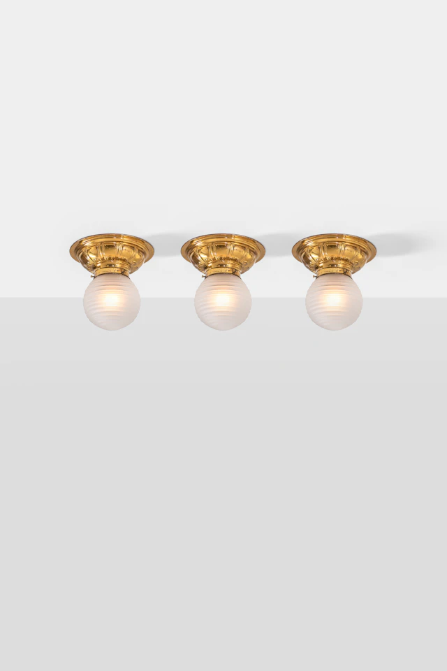 xx Paavo Tynell (1890-1973) Set of three ceiling lamps