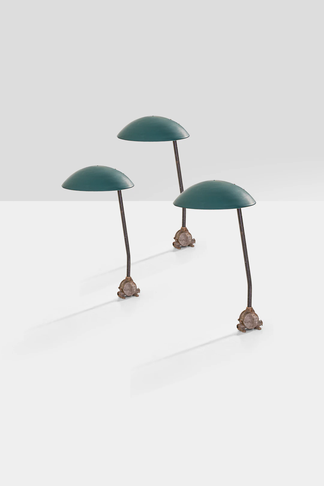xx Alvar Aalto (1898-1976) Set of three garden lamps