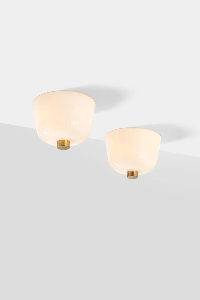 xx Paavo Tynell (1890-1973) Pair of ceiling lamps