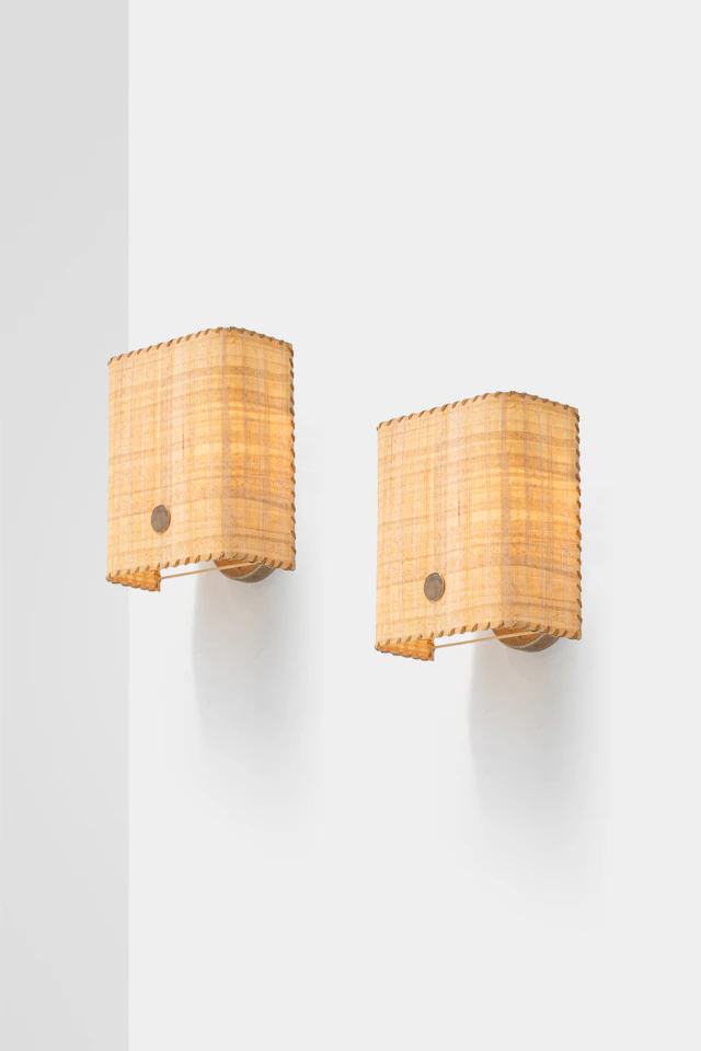 xx Paavo Tynell (1890-1973) Pair of sconces, model no. 7254-5-6