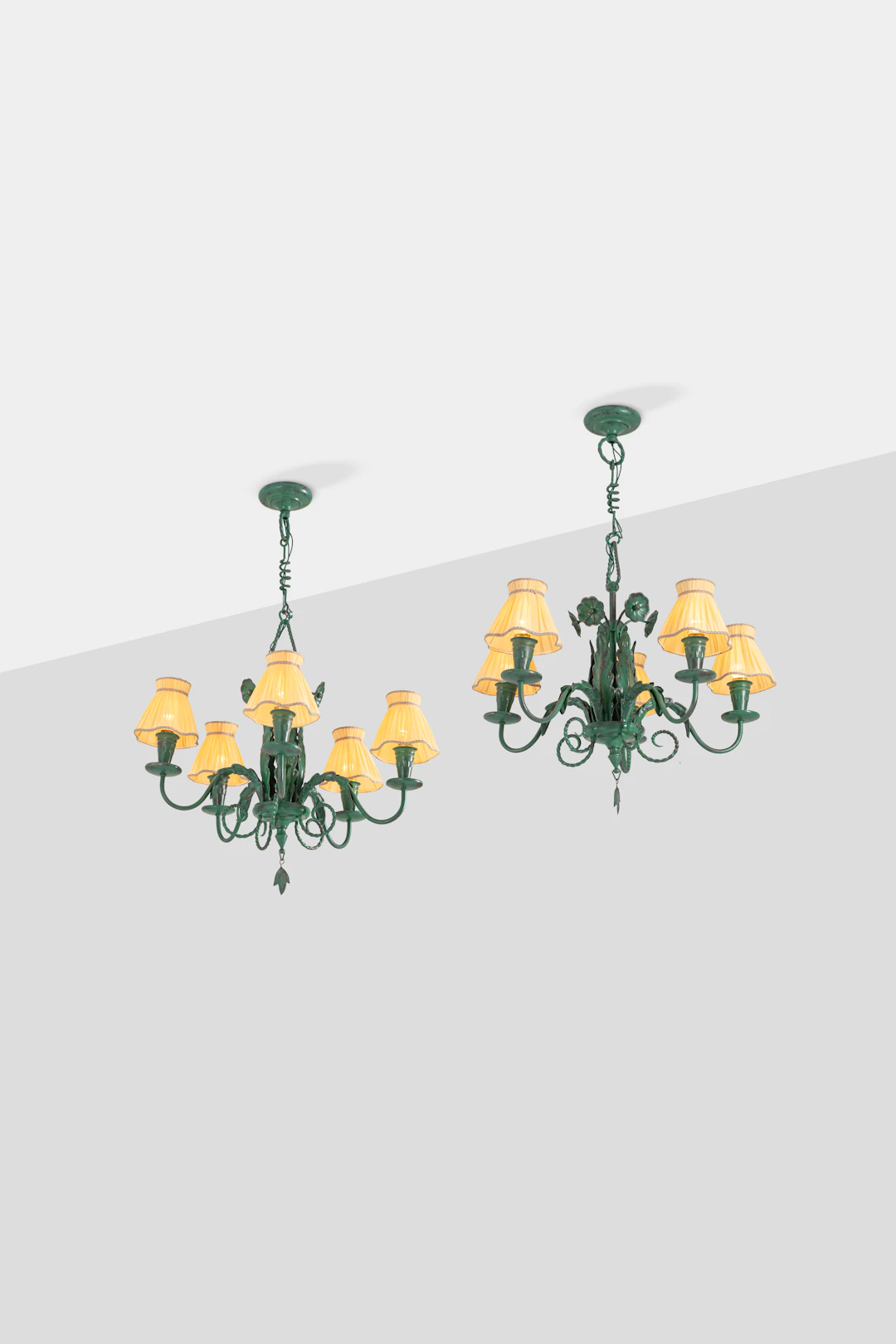 xx Taidetakomo Hakkarainen (Edited by, 20th c.) Set of two pendant lights