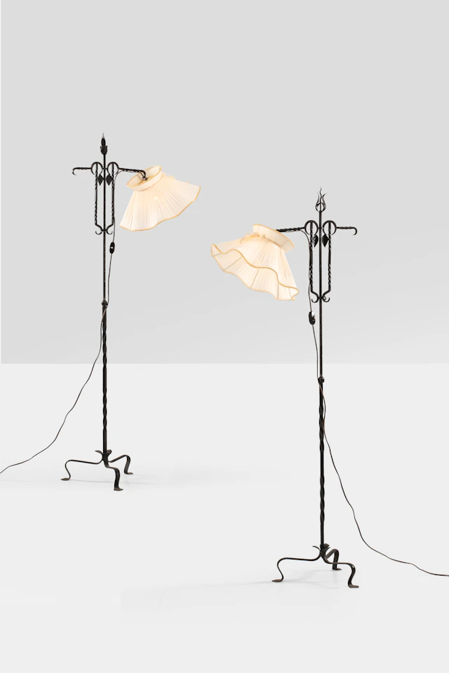xx Taidetakomo Hakkarainen (Edited by, 20th c.) Pair of floor lamps