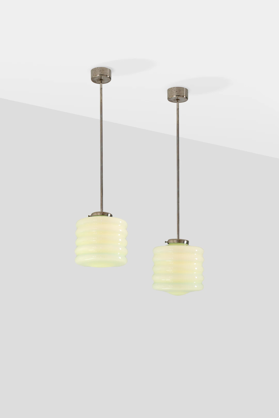 xx Paavo Tynell (1890-1973) Pair of ceiling lamps, model no. 555