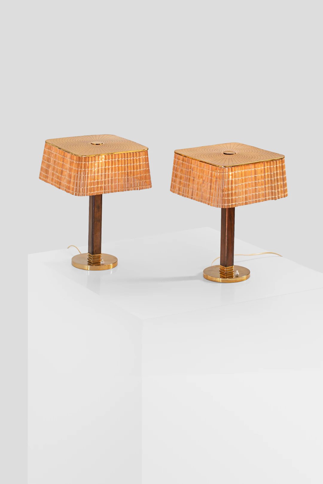 xx Paavo Tynell (1890-1973) Pair of table lamps, model no. 5066