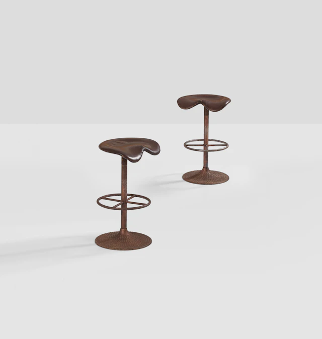 xx Ilmari Tapiovaara (1914-1999) Pair of stools, 'Caribe' model