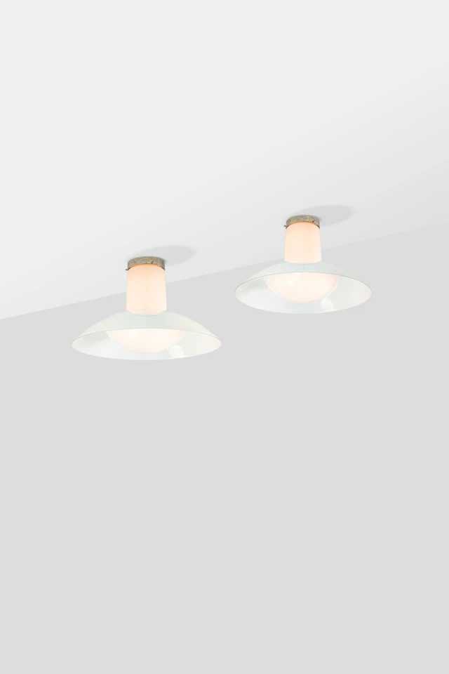 xx Paavo Tynell (1890-1973) Pair of ceiling lamps