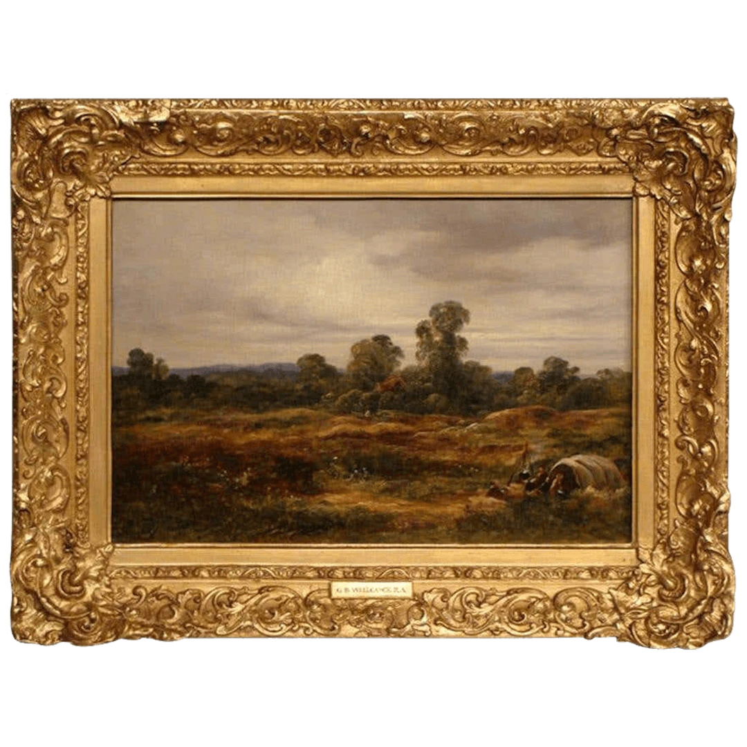 Oil on canvas George Burrell Willcock RA