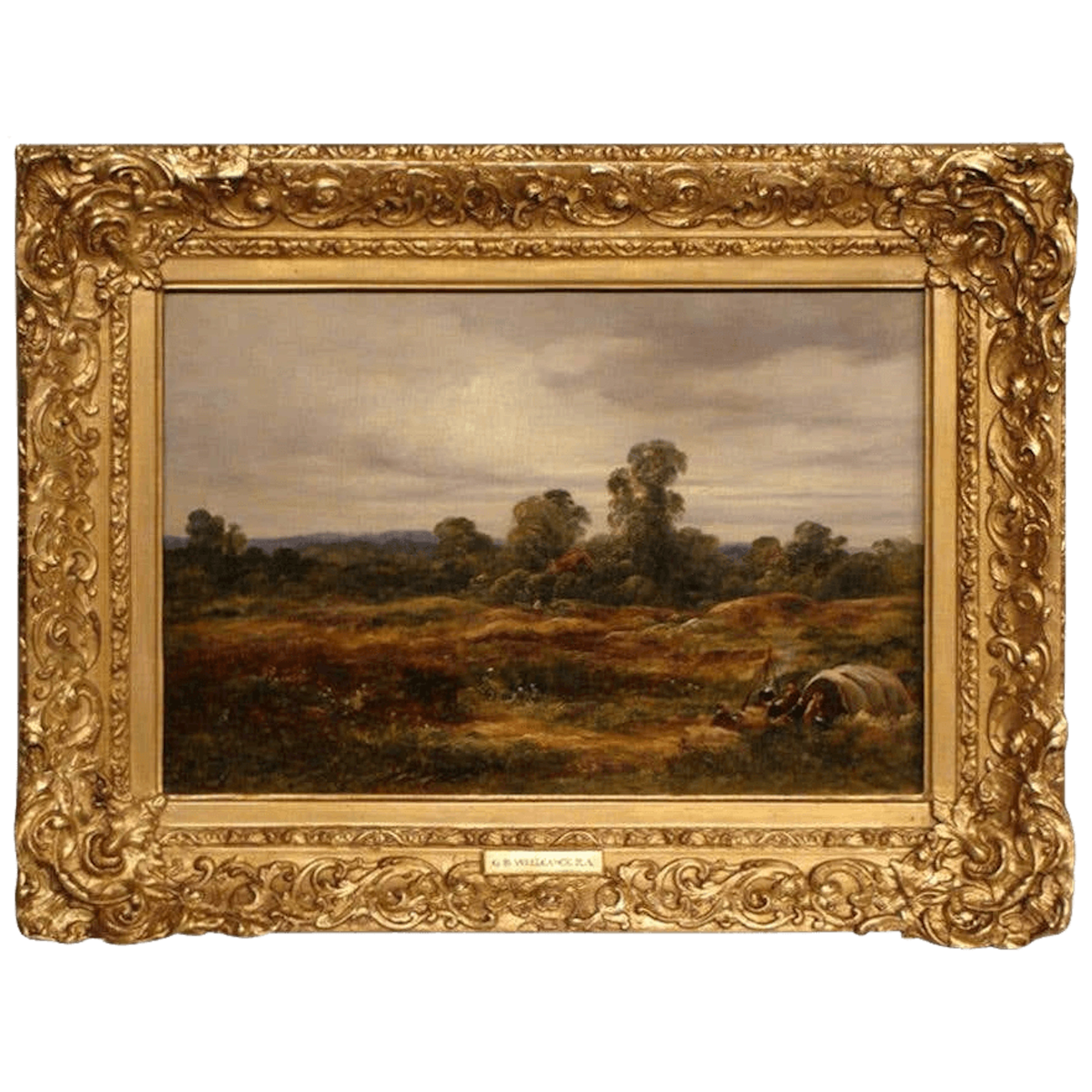 Oil on canvas George Burrell Willcock RA