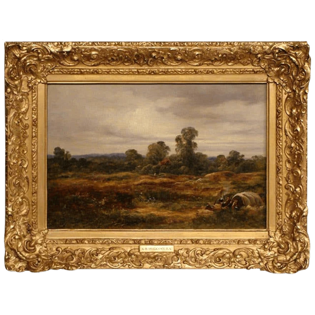 Oil on canvas George Burrell Willcock RA