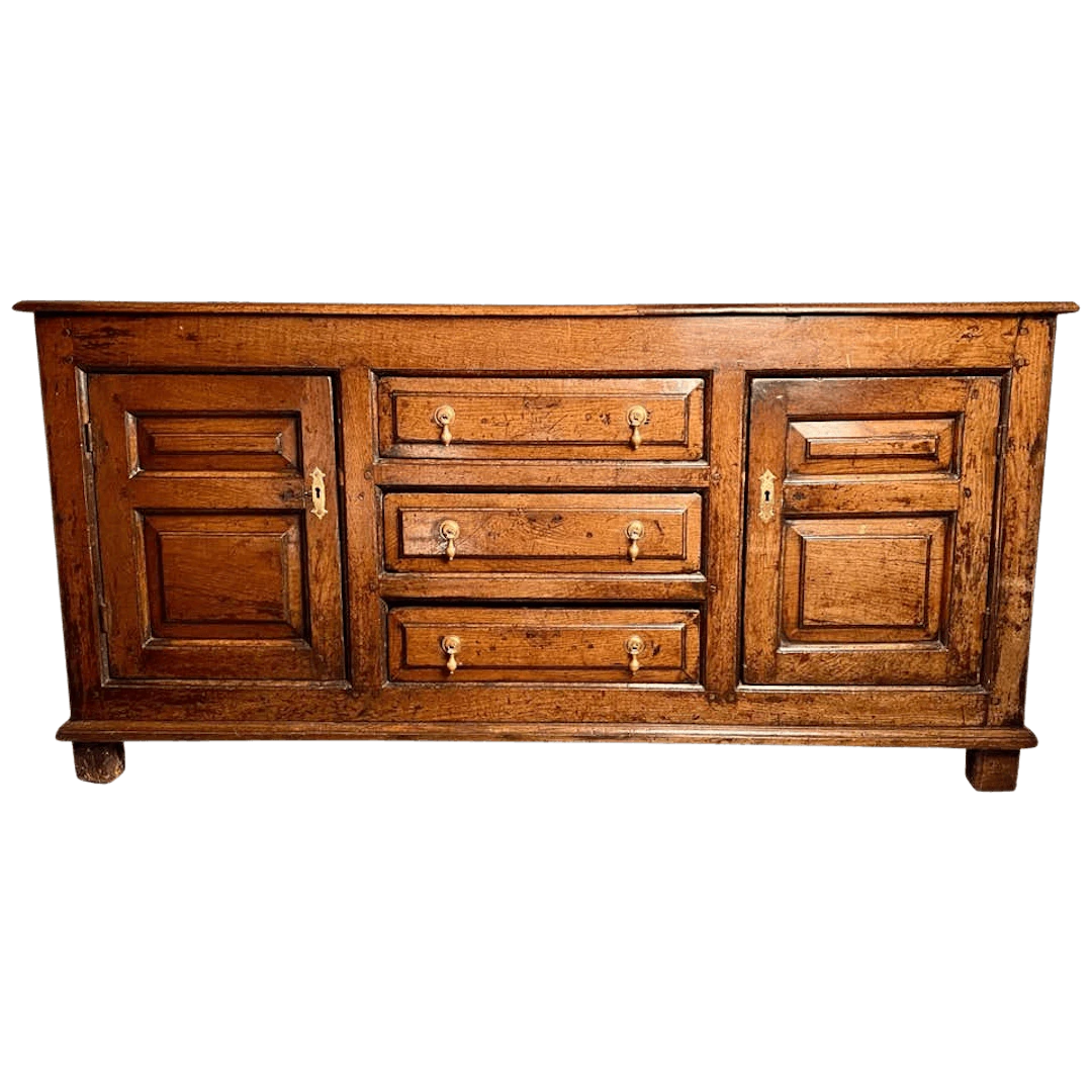 18th century Welsh oak sideboard