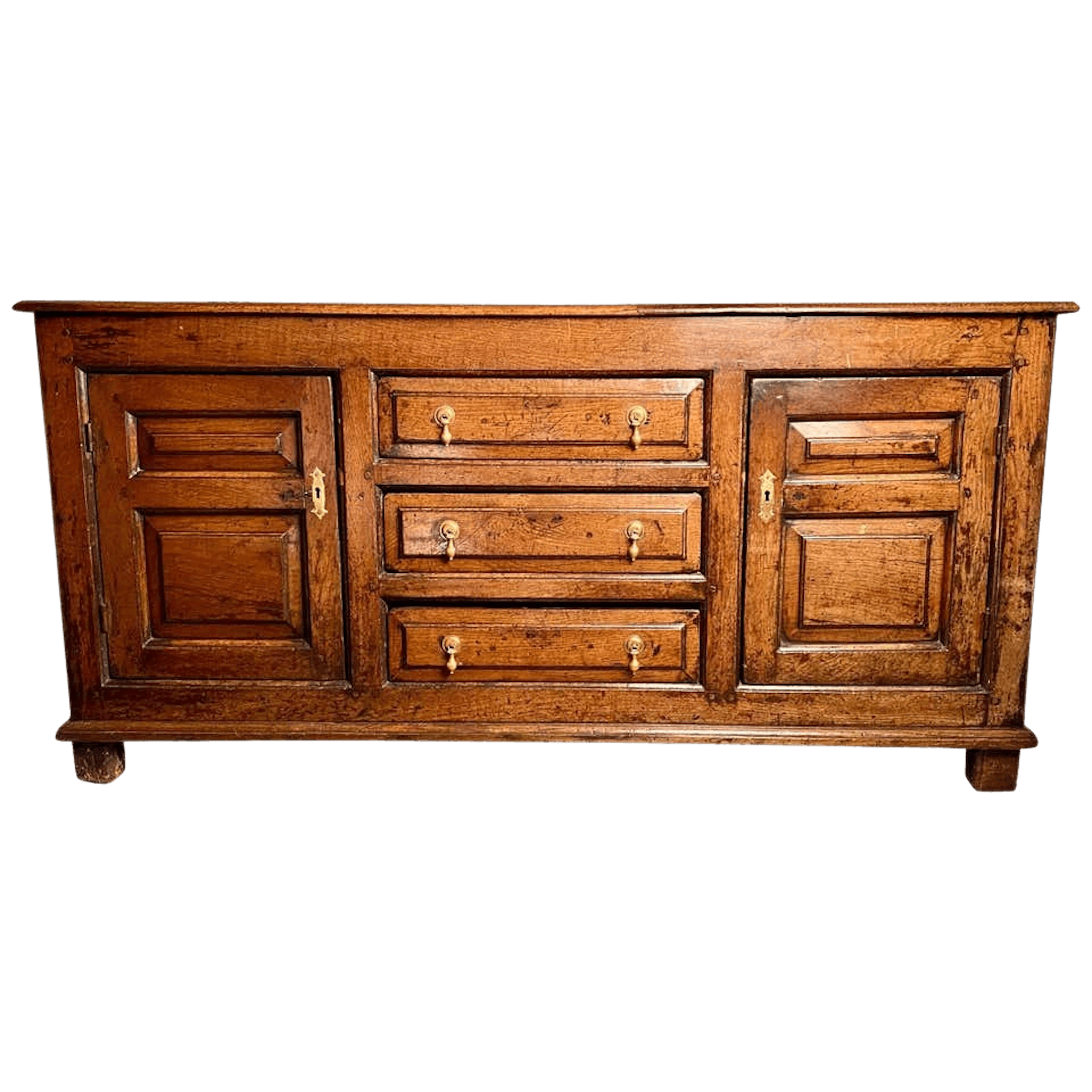 18th century Welsh oak sideboard