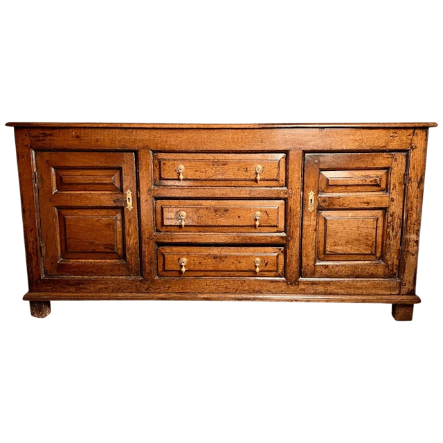 18th century Welsh oak sideboard