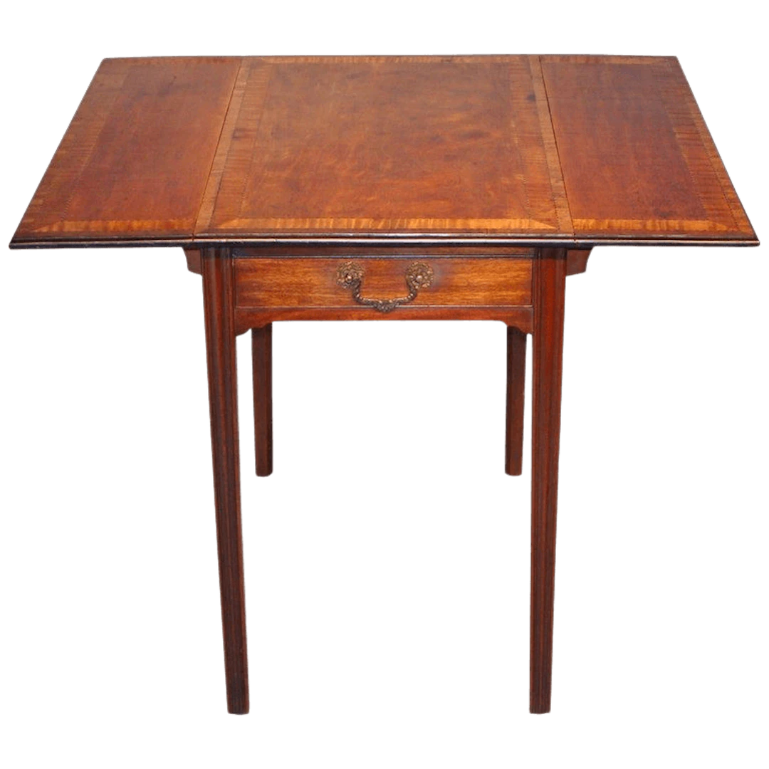 George III period satinwood Pembroke table