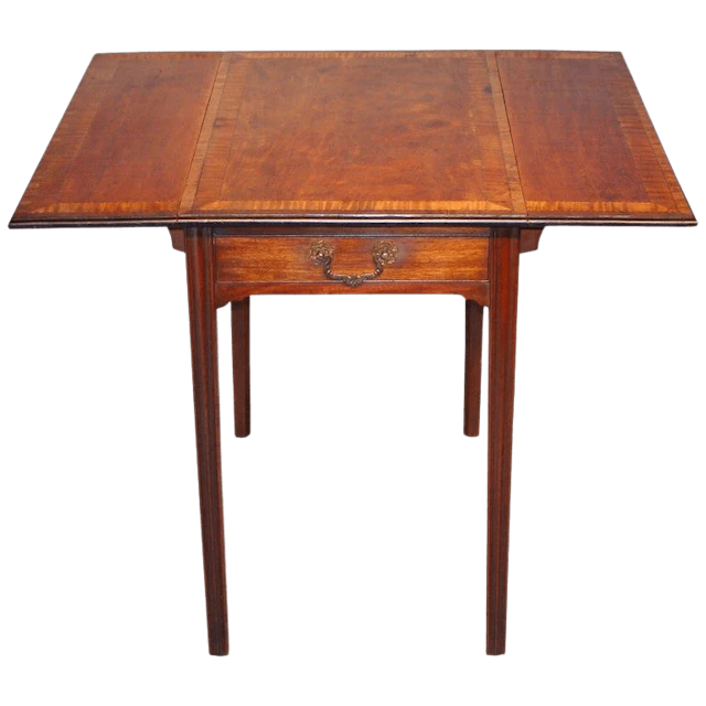 George III period satinwood Pembroke table