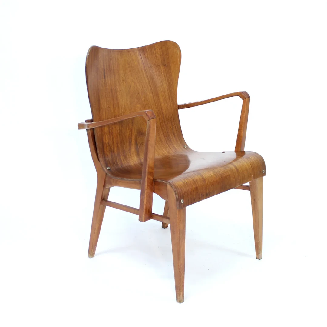 Axel Larsson, teak armchair for Svängsta Stilmöbler, 1950s