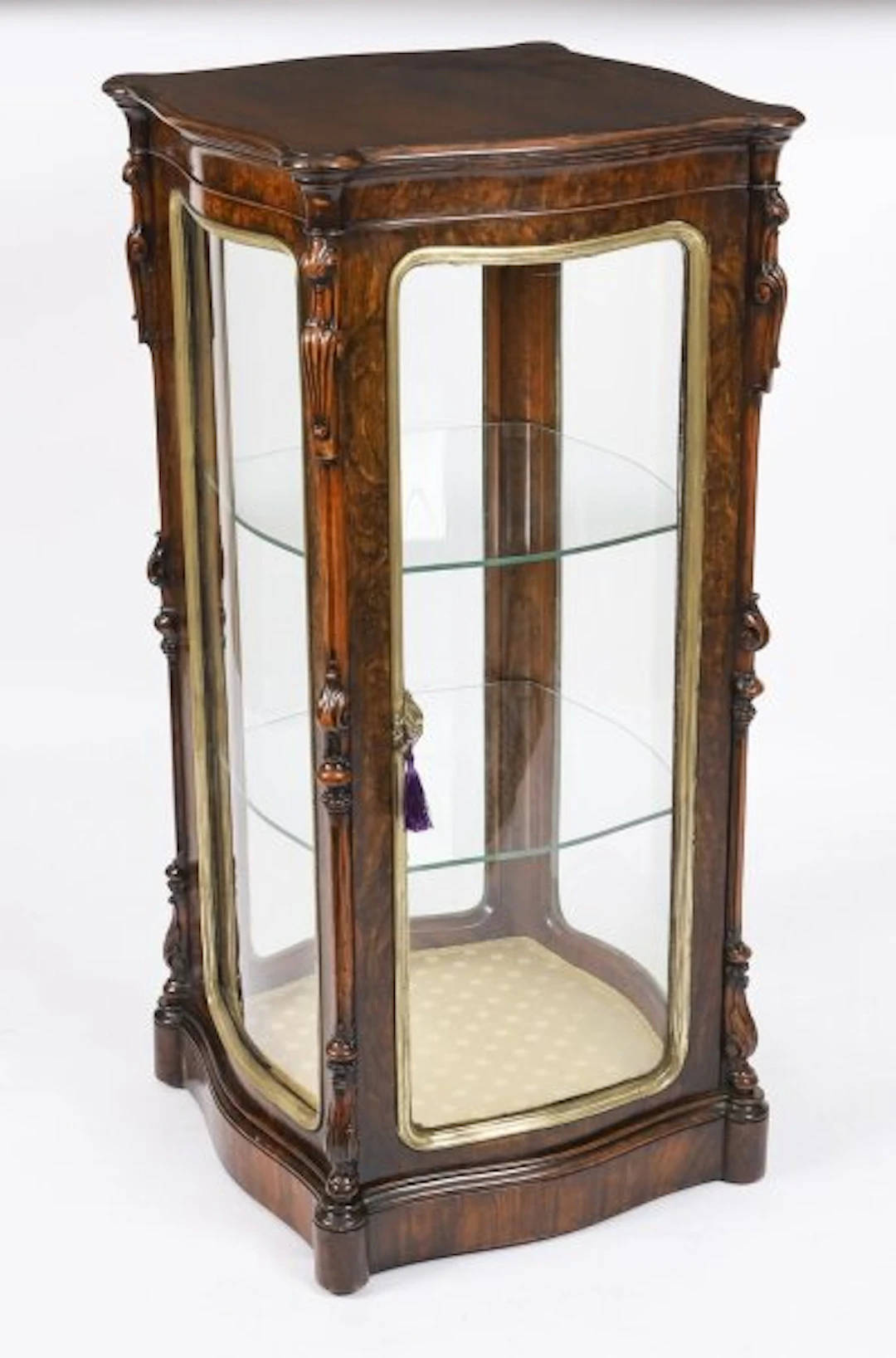 Antique Ormolu Mounted Vitrine Display Cabinet c.1880 19th Century