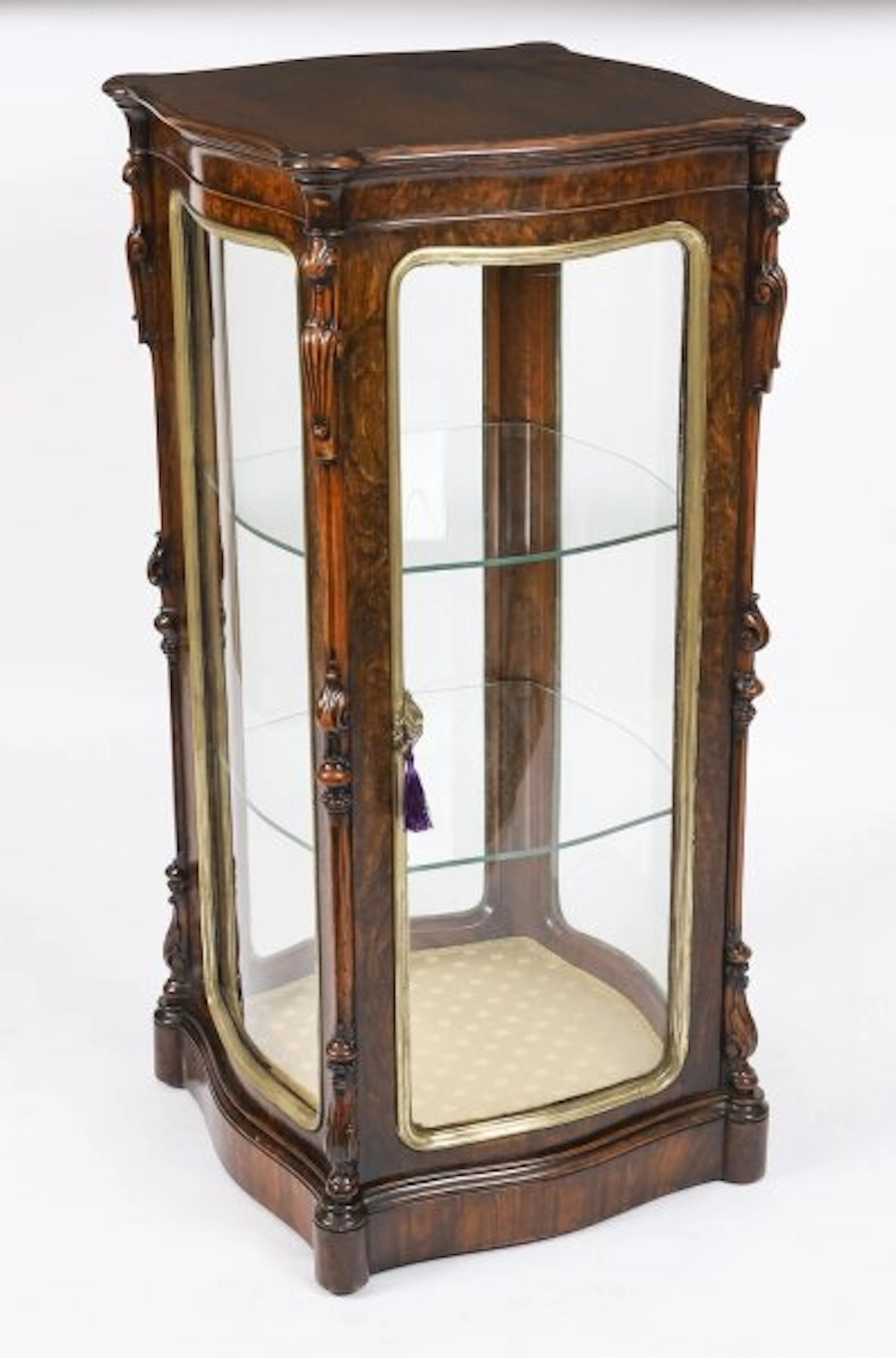 Antique Ormolu Mounted Vitrine Display Cabinet c.1880 19th Century