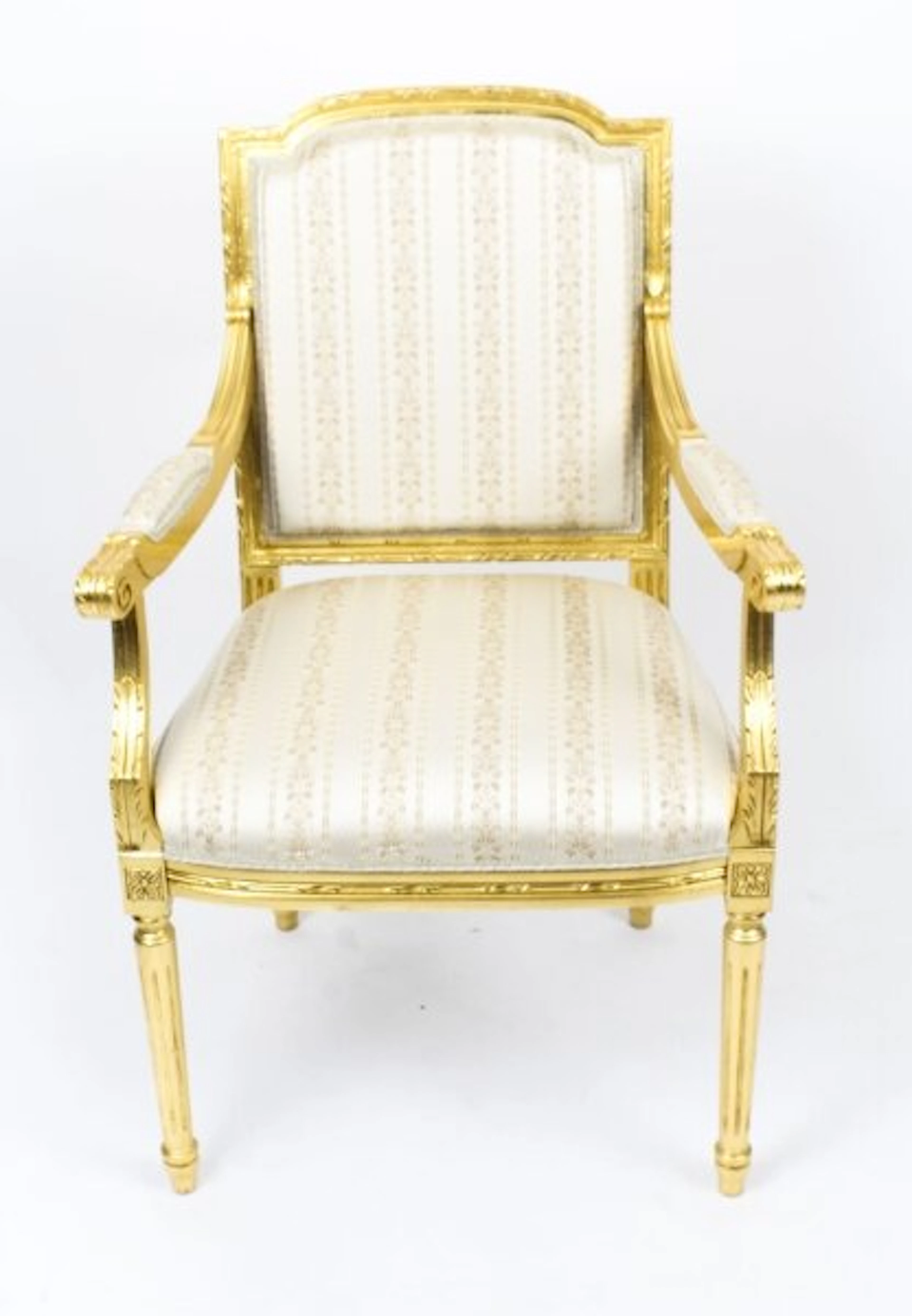 Bespoke Sets of Giltwood Armchairs in the Louis XV Style Available to Order