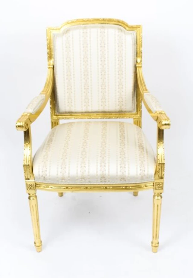 Bespoke Sets of Giltwood Armchairs in the Louis XV Style Available to Order