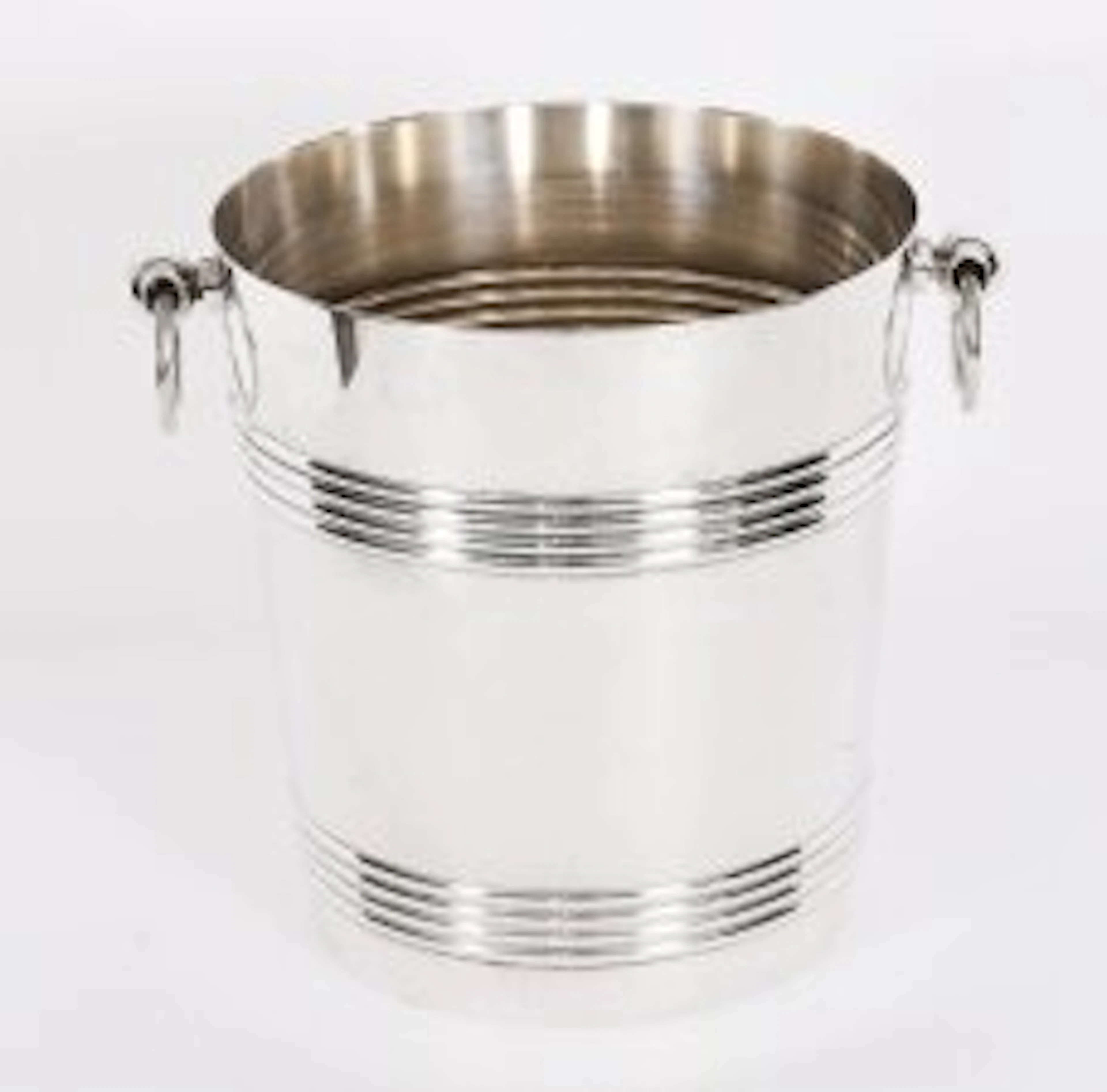Antique Art Deco Silver Plated Wine Champagne Cooler by Christofle C1935