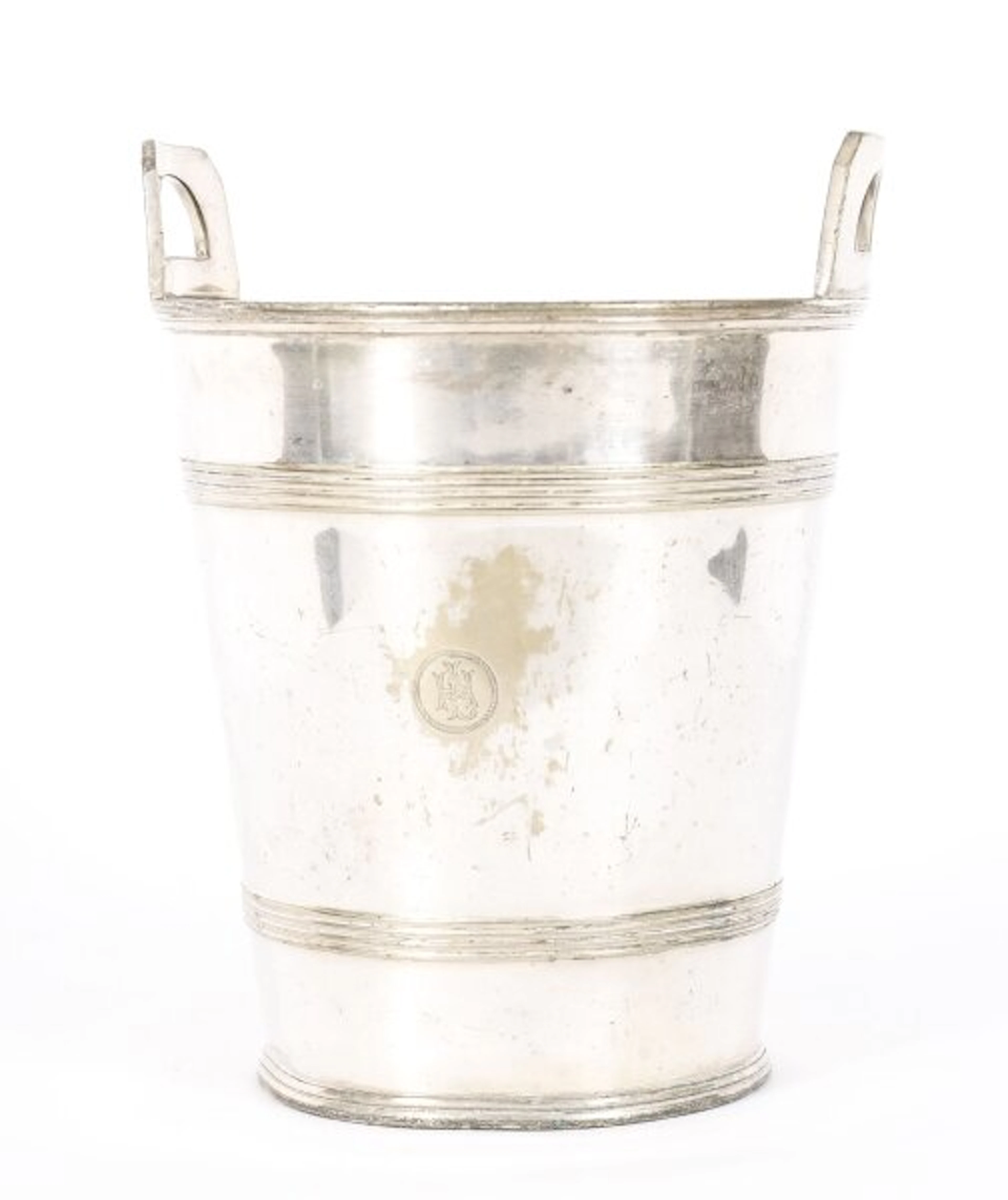 Antique Art Deco Silver Plate Champagne Cooler by Hutton Sheffield C1920