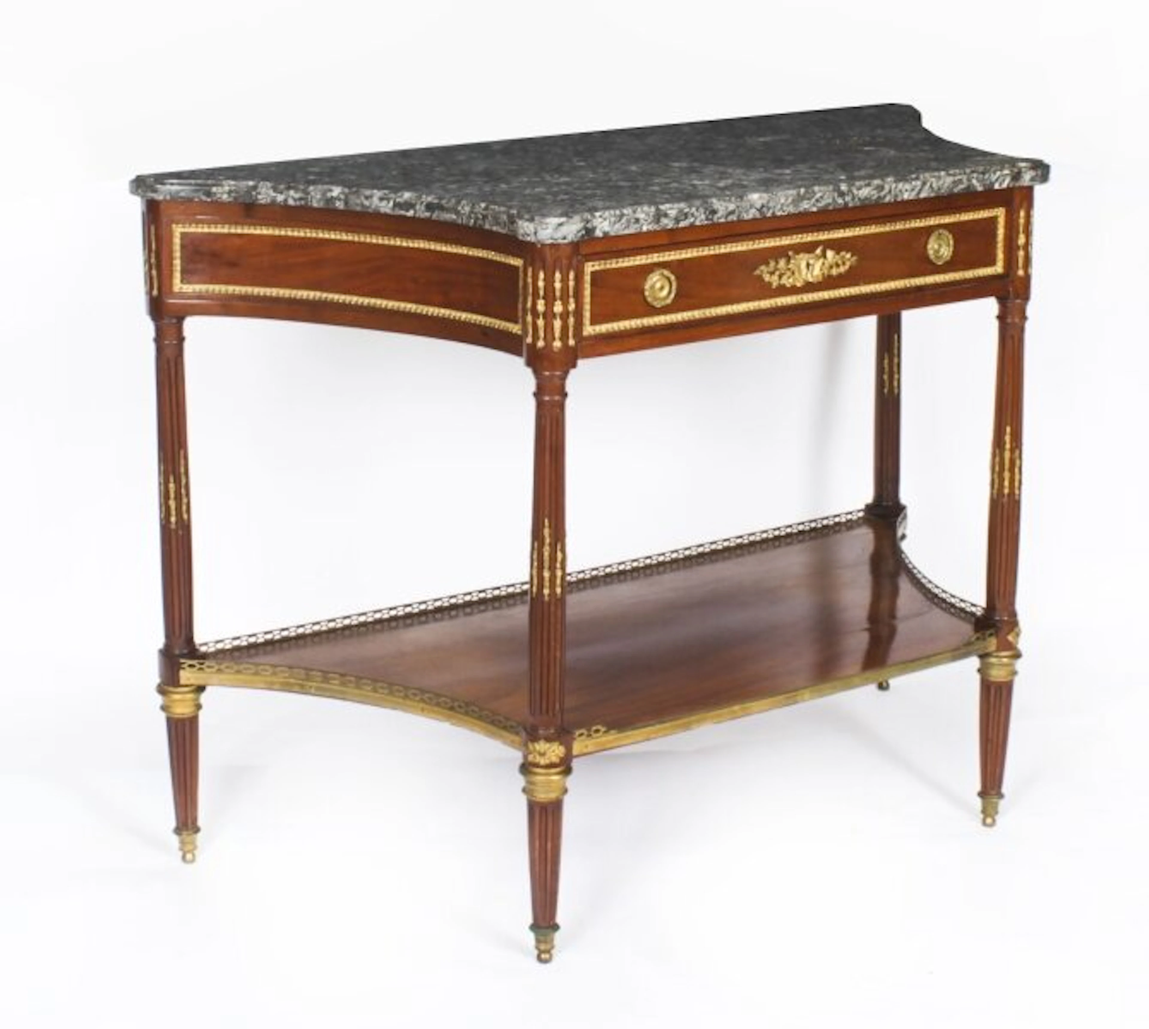 Antique French Louis Revival Console Side Table C1880 19th C