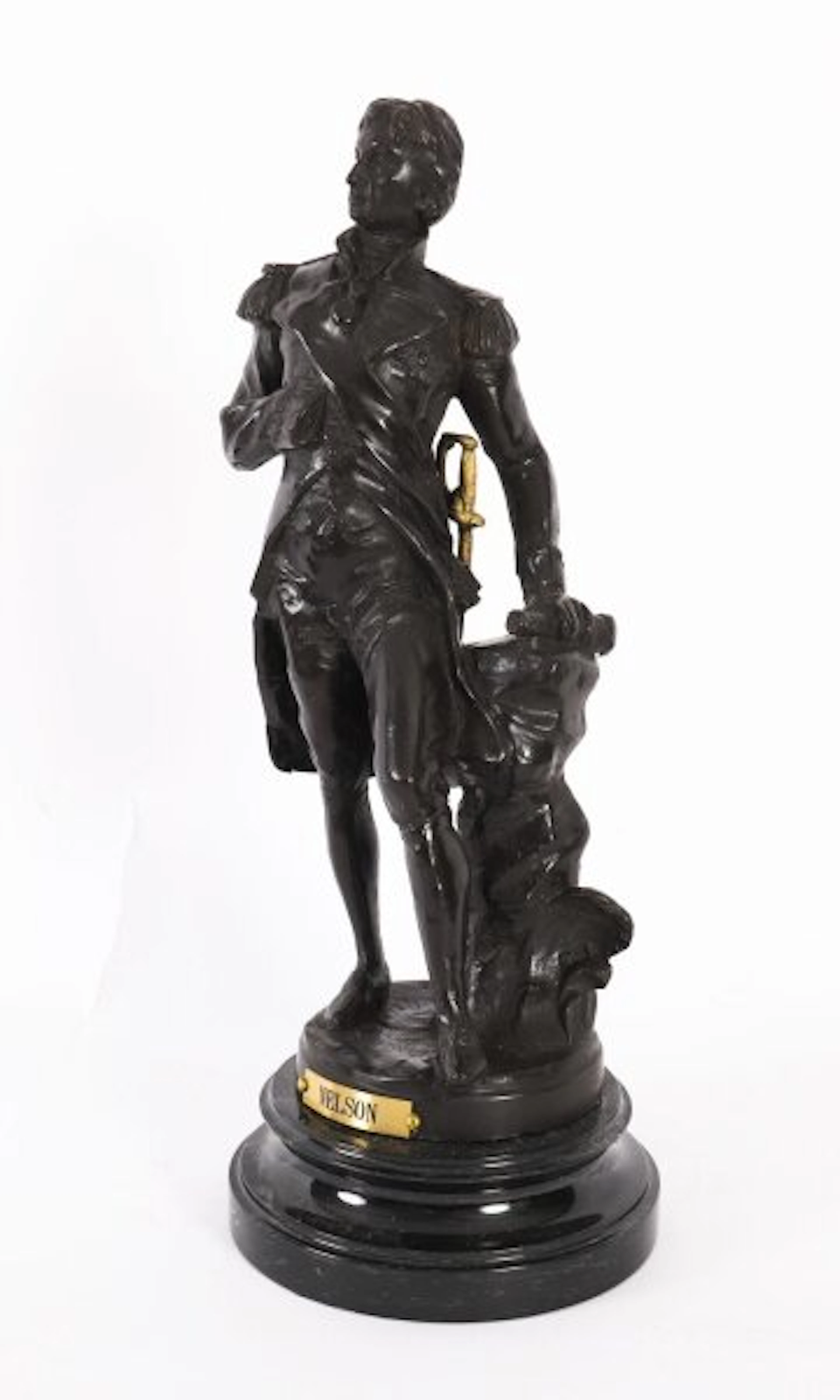 Vintage Bronze Sculpture of Nelson 20th Century