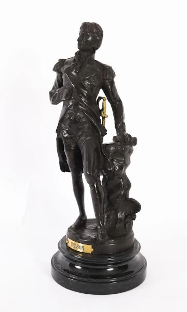Vintage Bronze Sculpture of Nelson 20th Century