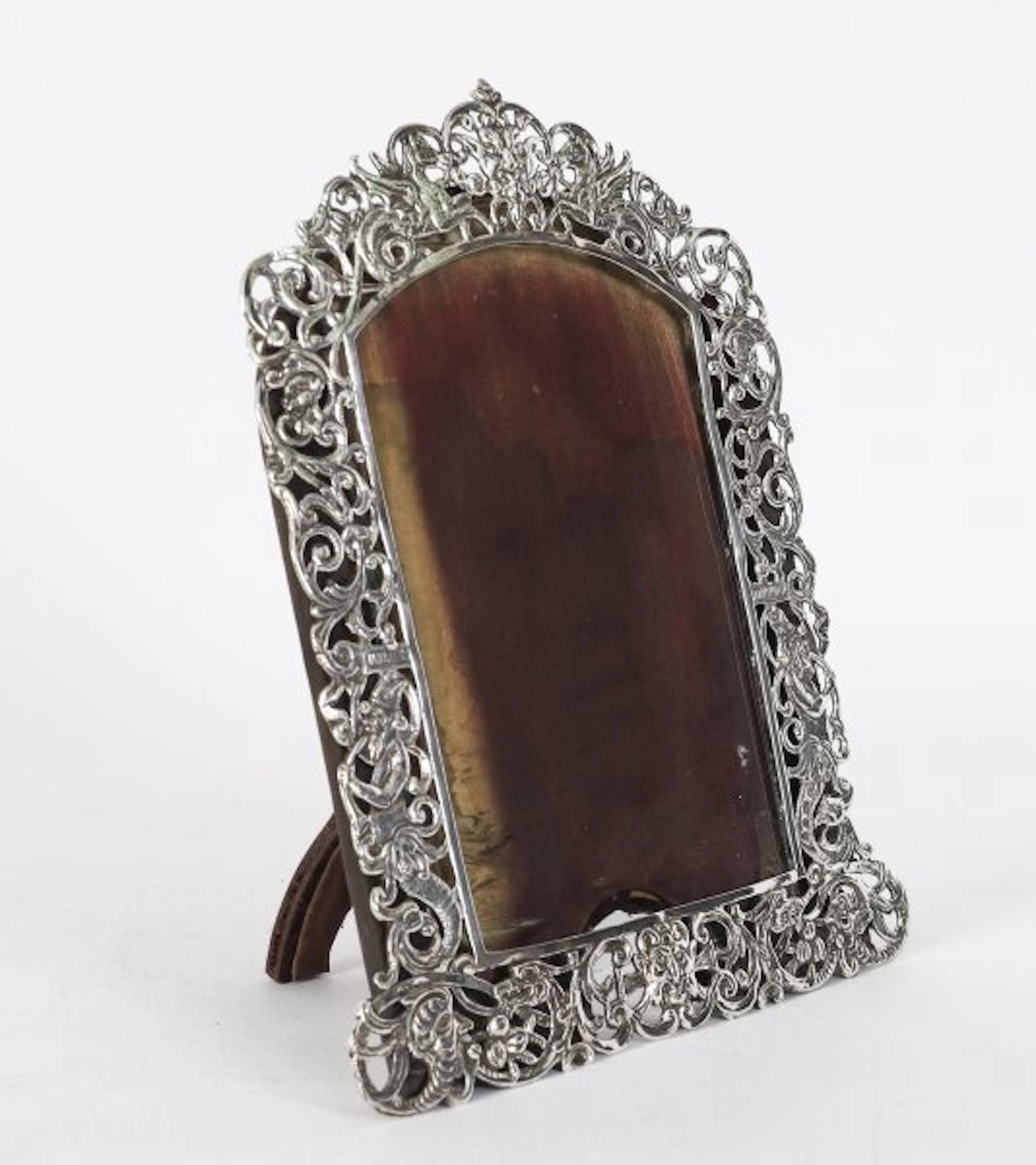 Antique Sterling Silver Photo Frame Rosenthal, Jacob & Co. 19cm x 15cm
