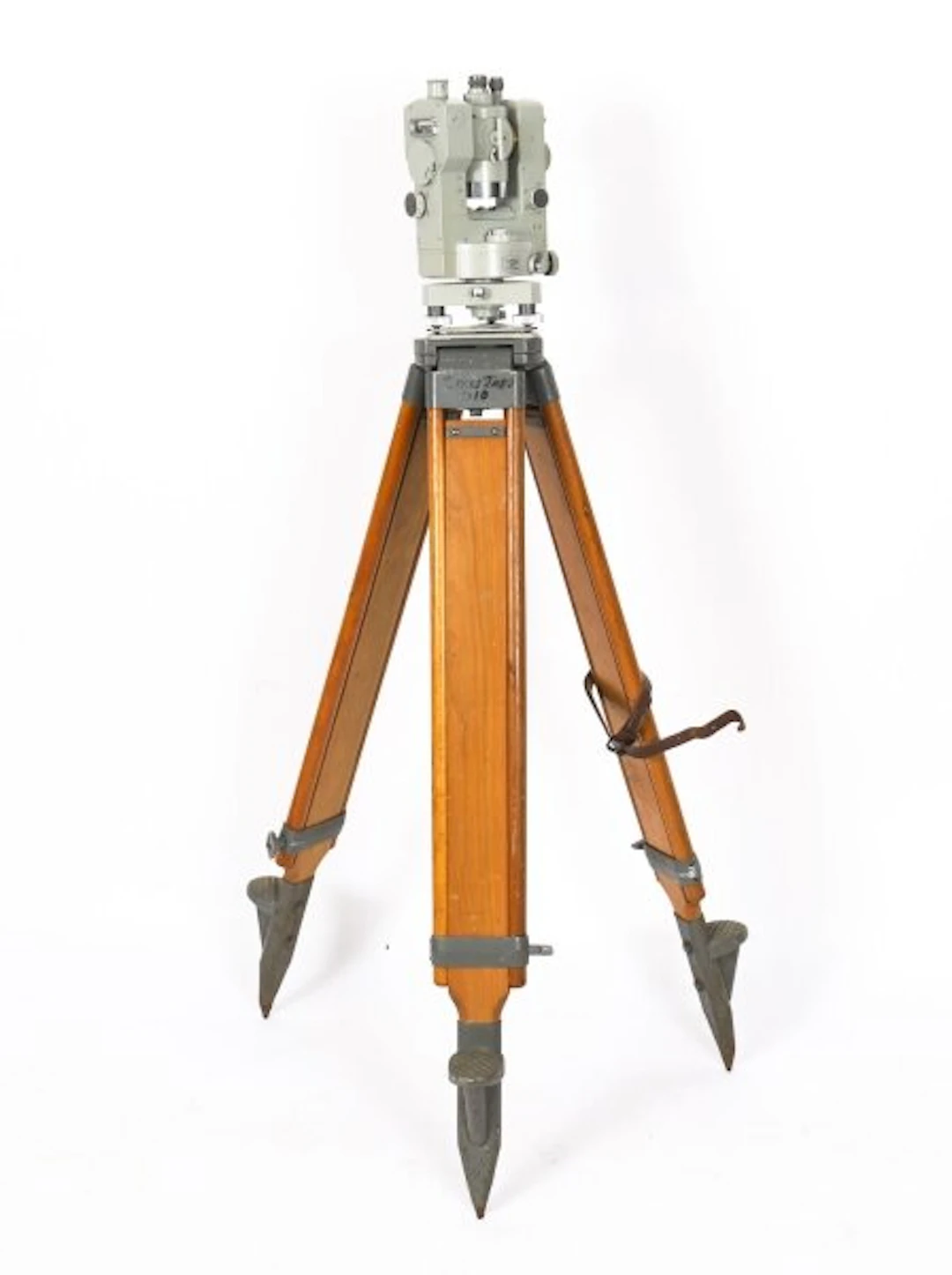 Vintage Carl Zeiss 'Theo 010' Theodolite & Tripod & Case mid 20th C