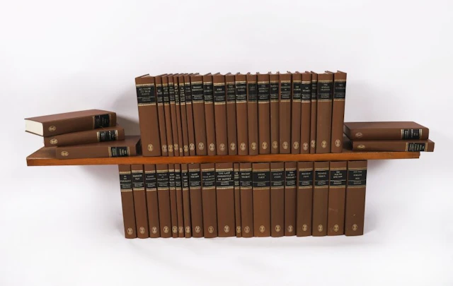 Antique Set 45 Furnishing Books Anthony Trollope "Society of London" 20th C