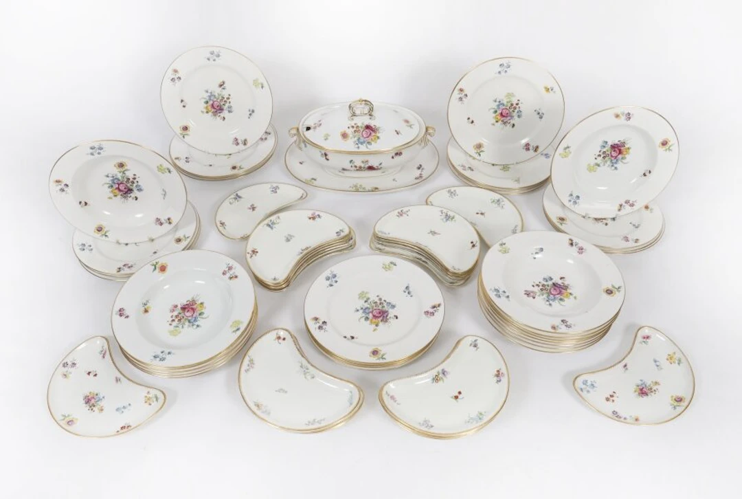 Antique Copeland 60 Piece Spode Dinner Service c.1880 19th C