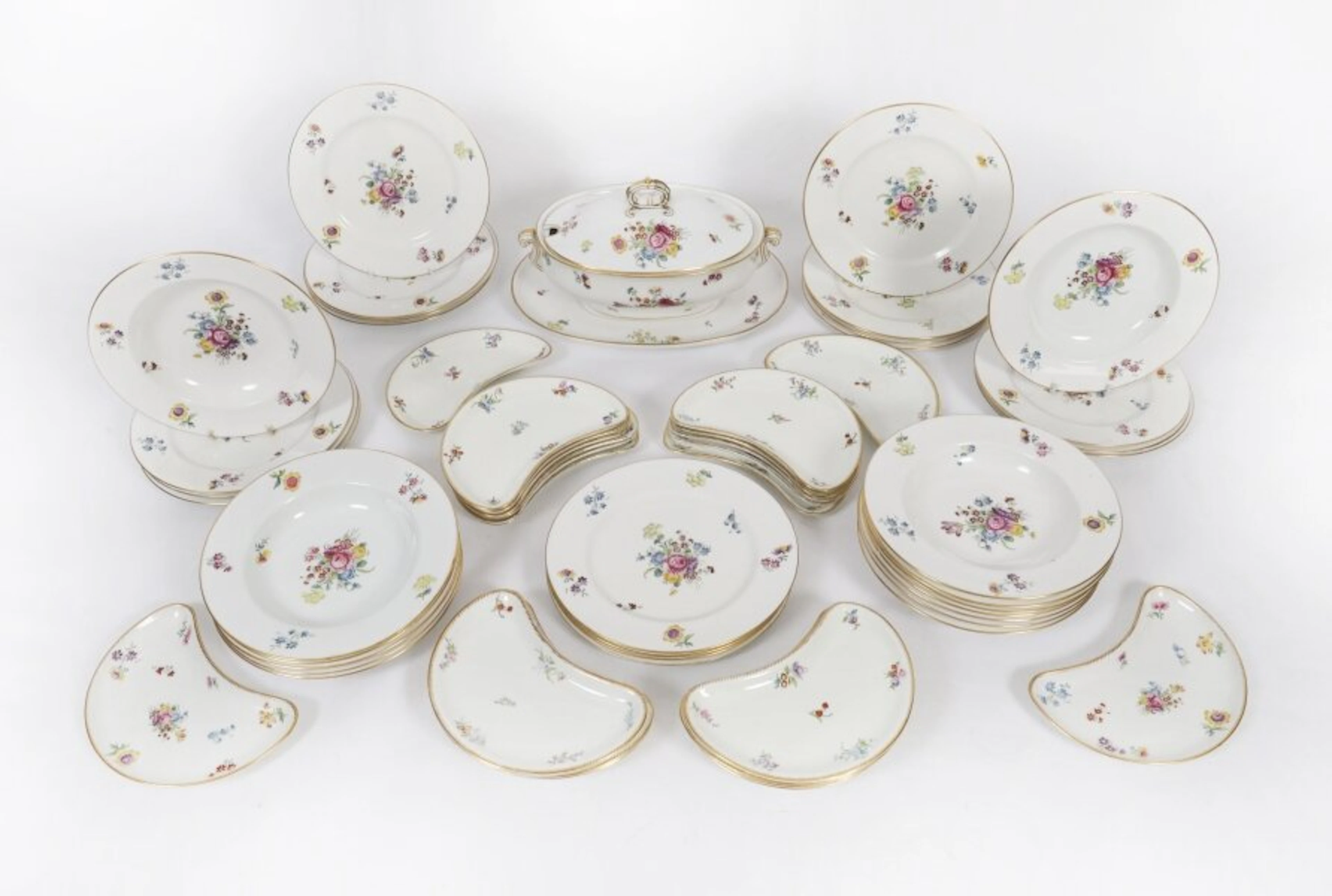 Antique Copeland 60 Piece Spode Dinner Service c.1880 19th C