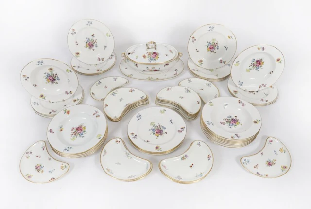 Antique Copeland 60 Piece Spode Dinner Service c.1880 19th C