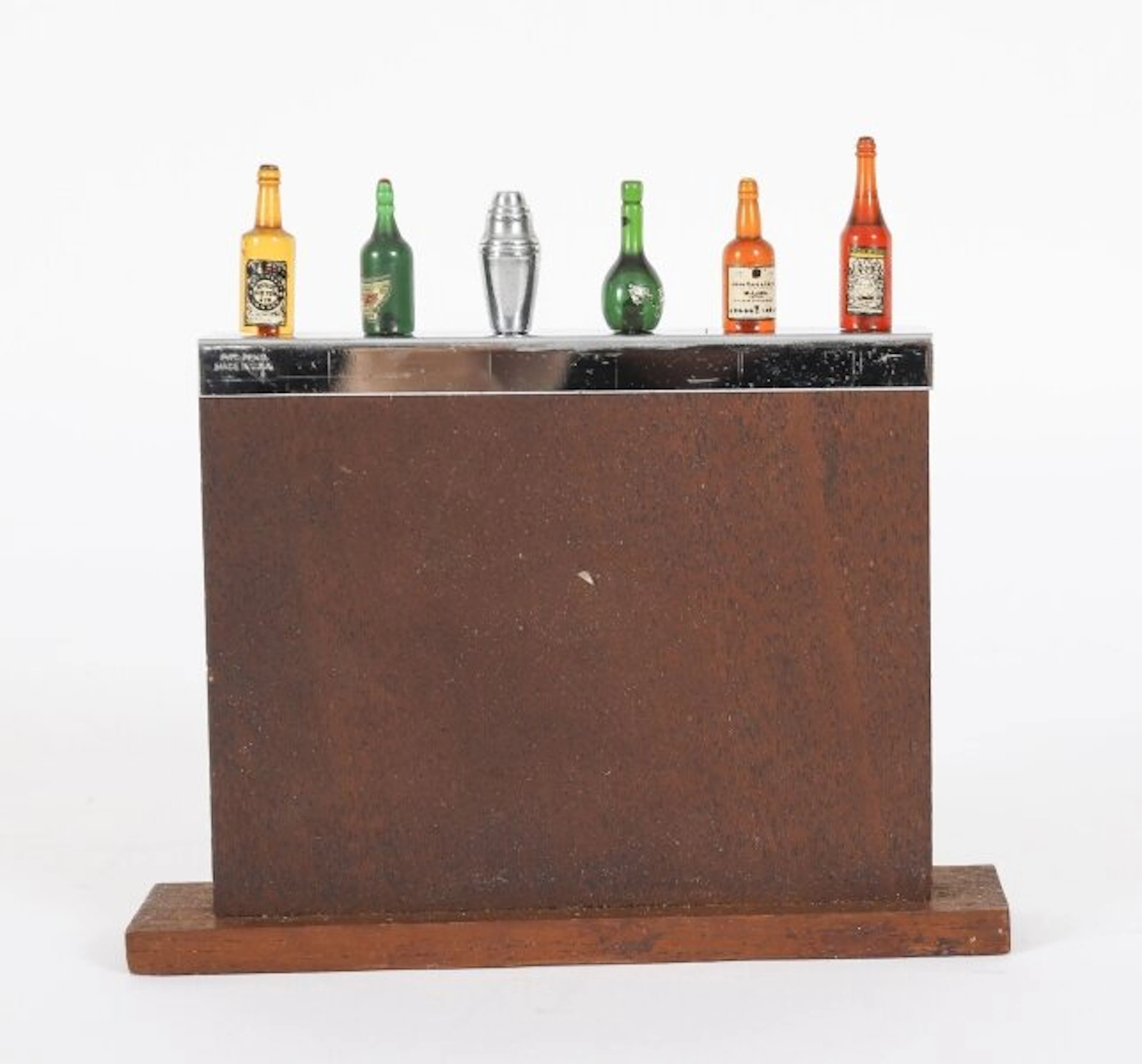 Antique Novelty Miniture Art Deco Bar Cocktail Stick Set 1940S 20th C