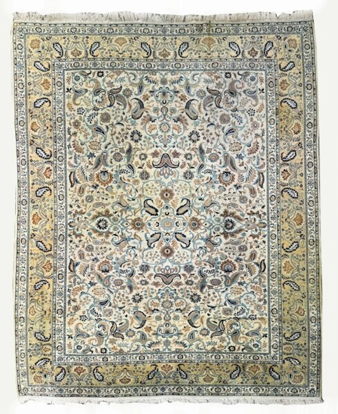 Antique Large 100% Wool Tabriz Persian Rug Carpet 390x310cm 13ftx10ft