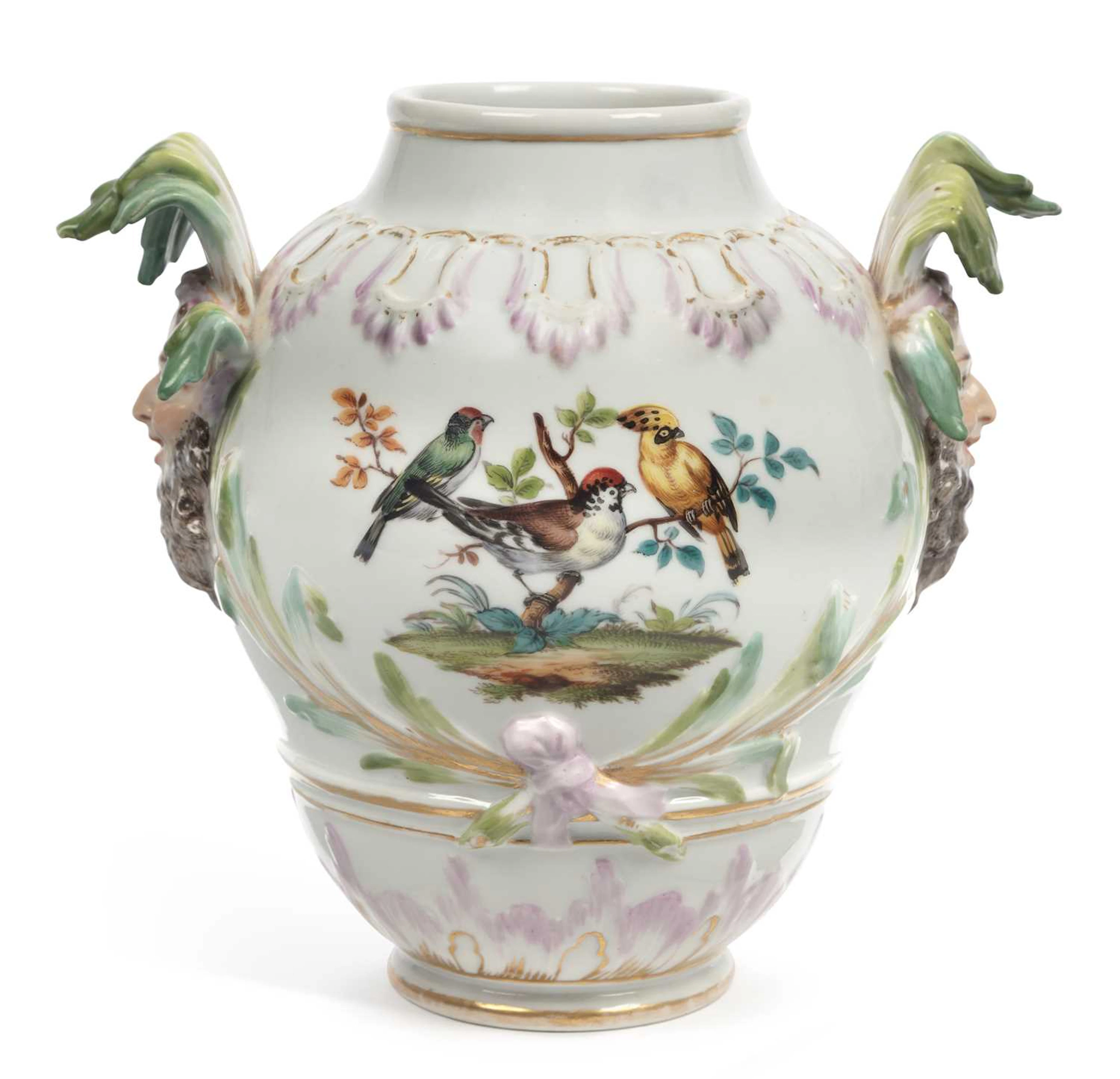 A BERLIN PORCELAIN VASE CIRCA 1870