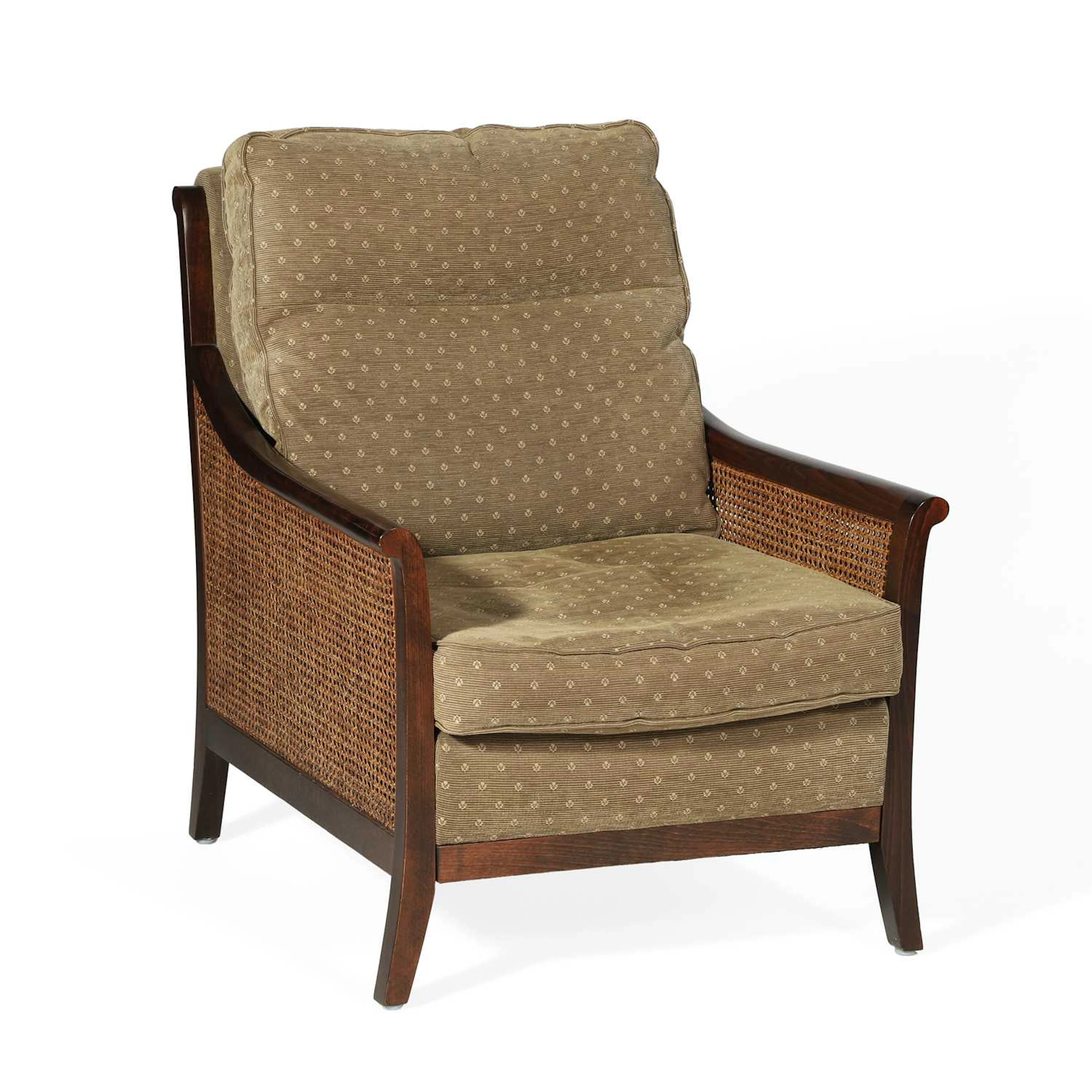 A PARKER KNOLL BERGÈRE ARMCHAIR