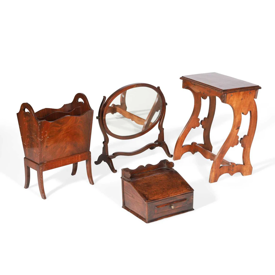 FOUR PIECES OF SMALL FURNITURE