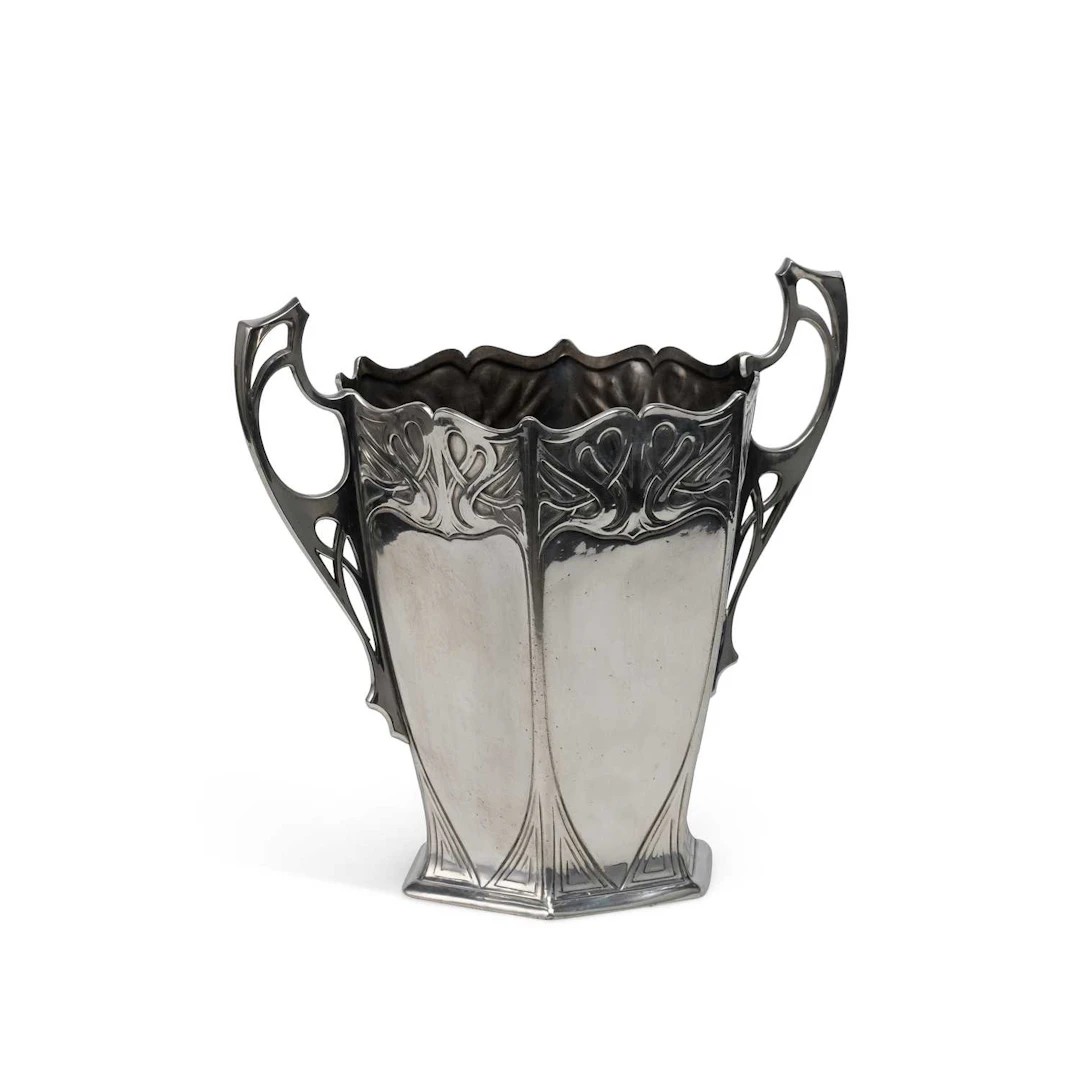 WMF (WÜRTTEMBERGISCHE METALLWARENFABRIK) AN ART NOUVEAU SILVER-PLATED