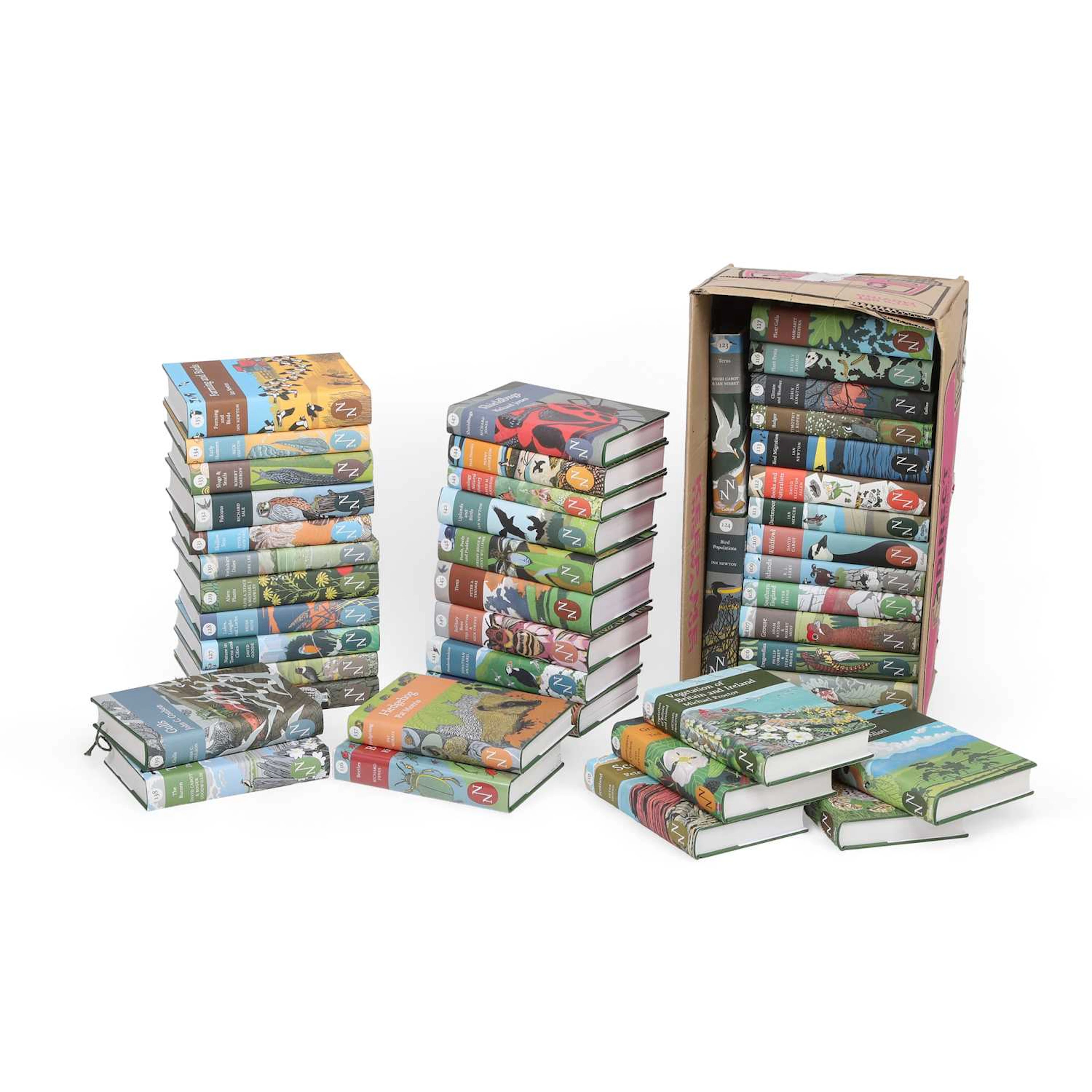 A COLLECTION OF NEW NATURALIST VOLUMES