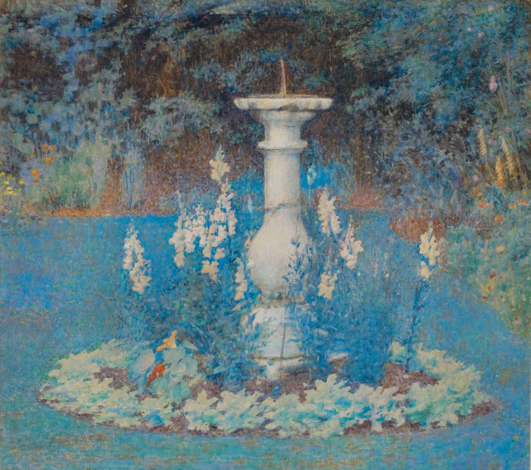 FRANK GRIFFITHS MART (EXHIBITED 1894-1922) THE SUNDIAL GARDEN