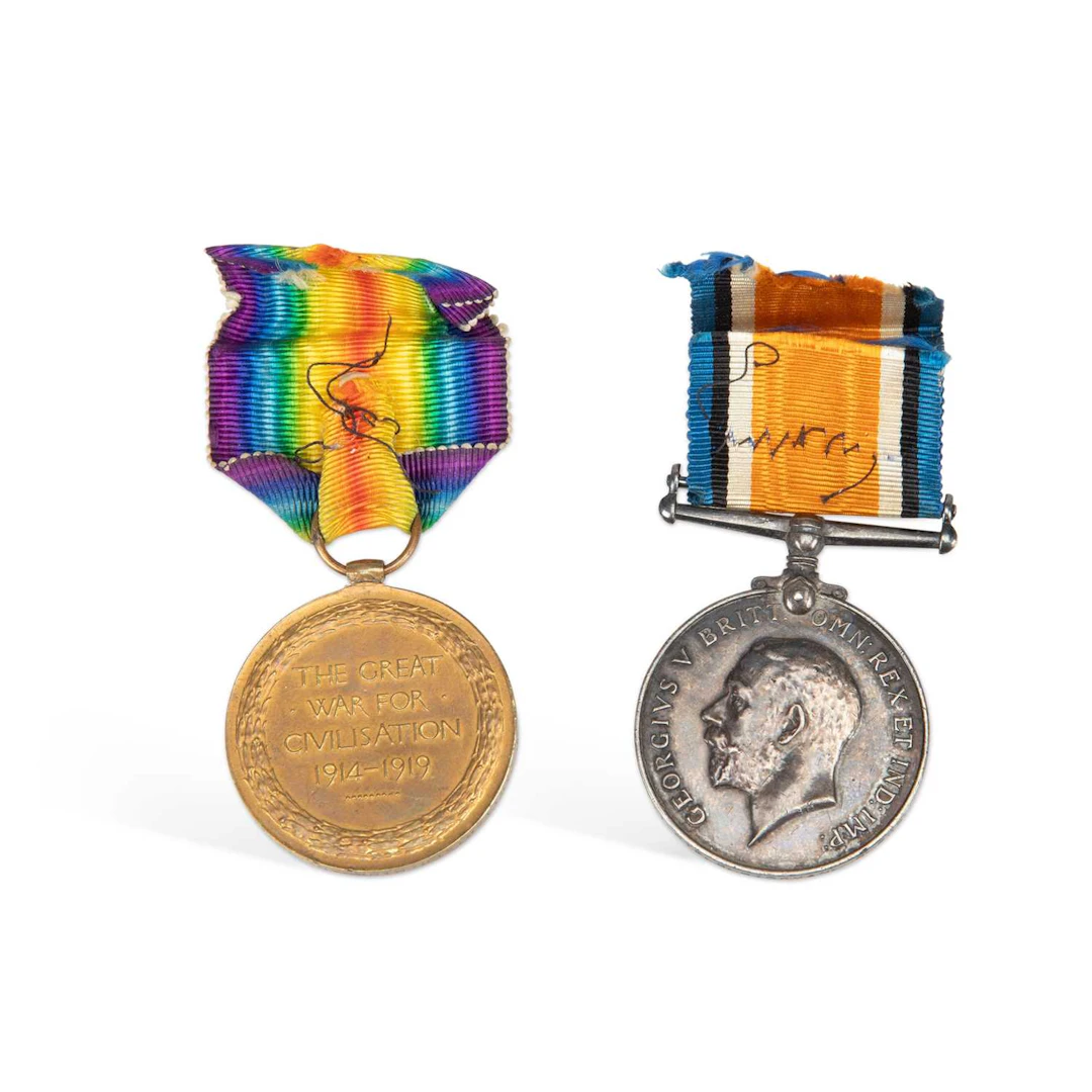 THREE FIRST WORLD WAR MEDAL PAIRS