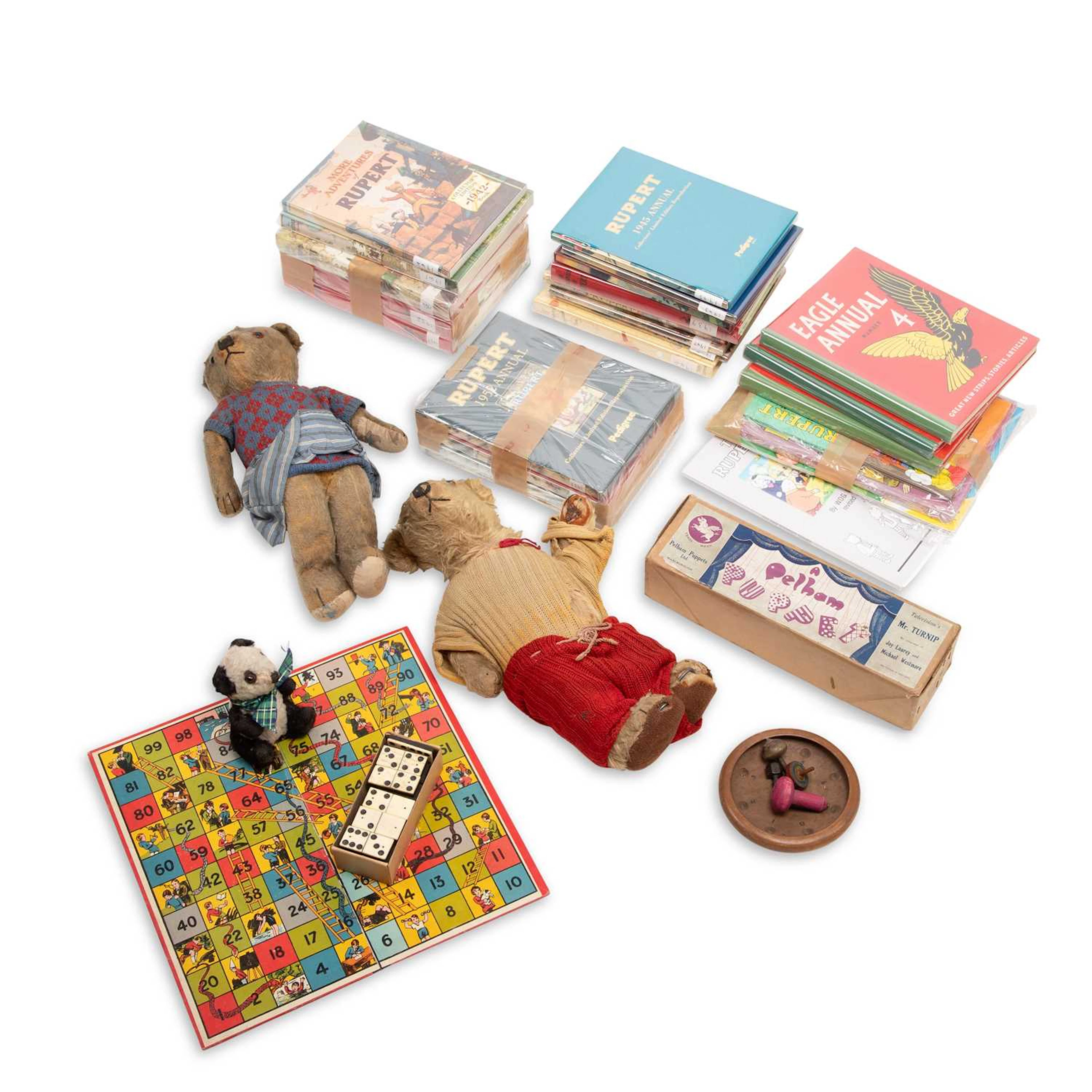 A COLLECTION OF CHILDREN'S BOOKS AND TOYS